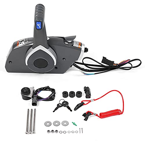 Image of Aramox Outboard Side Remote Control Box Throttle/Shift for BRP Johnson Evinrude Boat 5006180