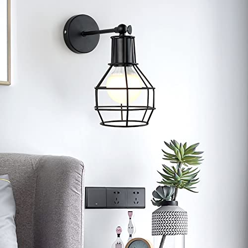 Lámpara de pared industrial E27 de fácil limpieza para techos bajos de comedor 4