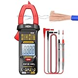 Zangenmultimeter | Smart 4000 Stellen Elektroprüfer - Intelligente Digitalanzeige Zange für Elektriker DC AC Spannung Electrical Automotive Haushalt,Werkstatt Haus Kraftfahrzeug Garage