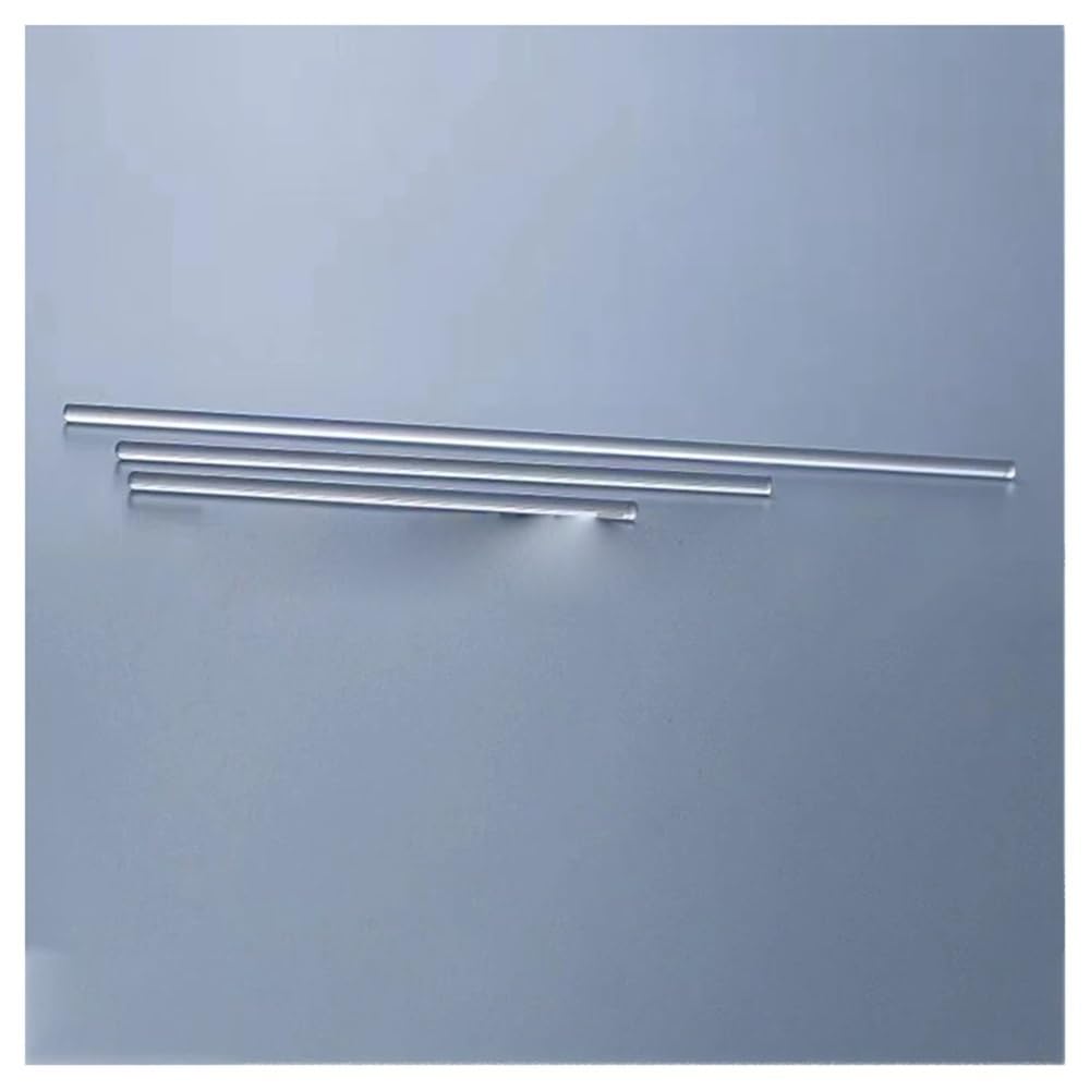 Varilla de vidrio transparente for drenaje, 5 o 10 unidades, for agitar en laboratorios, for experimentos científicos.(7x300mm 10pcs)