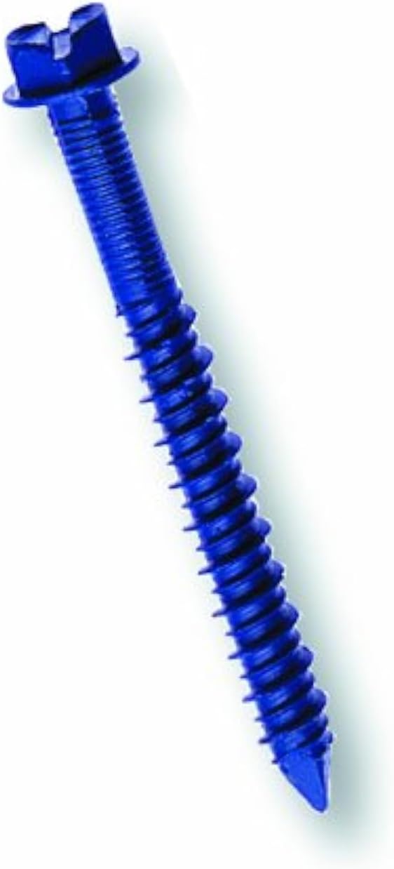 Red Head HW4-234 Tapcon Hex Washer Head 1/4-Inch by 2-3/4-Inch Anchor (100 per Box)