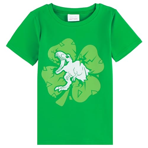 Image of Kids St. Patrick's Day Shirt Boys and Girls Green T-Shirt Clothing 4-12 Years