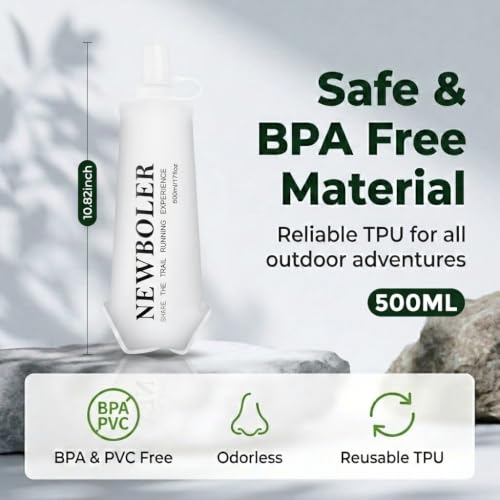 Image of PROBEROS Soft Flask 500ml Leakproof Bite Valve Running Bottle