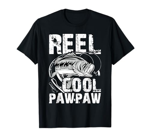 Reel Cool Pawpaw Fishing Pawpaw Father's Day T-Shirt