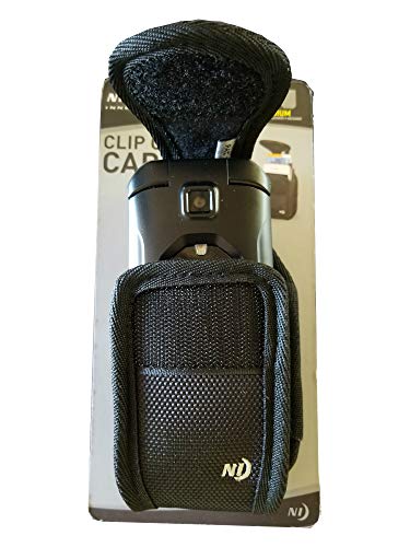 Nite Ize Nylon Cargo Flip Cell Phone Pouch For Kyocera Duraxv Extreme E4810, Duraxv Lte E4610, Rugged, Heavy Duty Holster, Strong 360 Rotating Belt Clip Holder Case (Vertical) #TOP1
