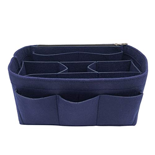 Lexsion Felt Handbag Organizer,Insert Purse Organizer Fits Speedy Neverfull 8001 Blue L #TOP13