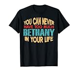 Photo Gallery funny bethany personalized tshirt first name joke item maglietta Photo Gallery funny bethany personalized tshirt first name joke item maglietta