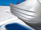 Patentierte Bremskante: Mit einem bis zu 50% kürzeren Bremsweg im Vergleich zu herkömmlichen Zipfelbobs, kommst Du schnell und kontrolliert zum Stillstand.
