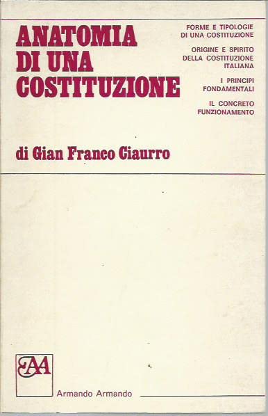  ANATOMIA DI UNA COSTITUZIONE