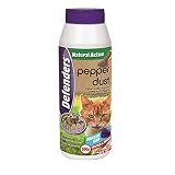 Defenders Pepper Dust (Humane Treatment Deters Cats, Dogs and Wildlife from Gard...