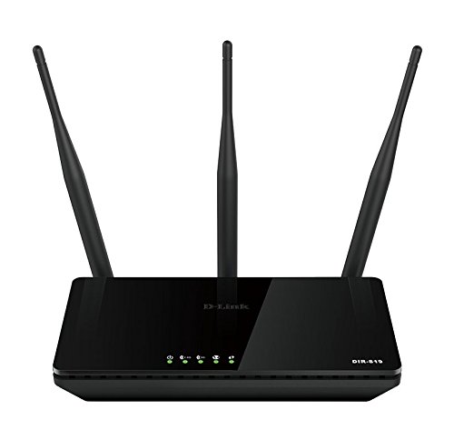 Roteador Wi-Fi D-Link DIR-819 750mbps - 3 Antenas 5 Portas