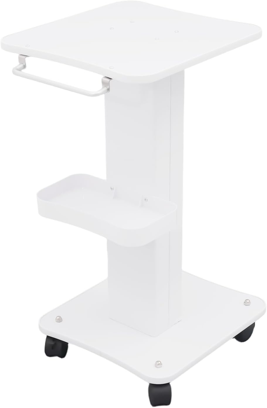 Professional Salon Trolley Cart 3 Tiers Beauty Cart Rolling Medical Cart with Wheels for Spa Pedicure Tattoo Craft Supply