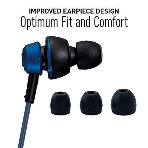 Panasonic Drops360° Premium In-Ear Stereo Headphones With Mic + Controller Rp-Hjx6M-S (Metallic Silver) With Travel Pouch, Powerful Bass #TOP4