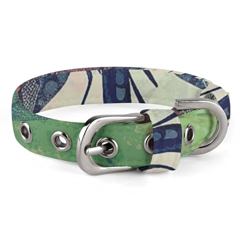 Collier libellule pour petit chien et chat réglable et moderne