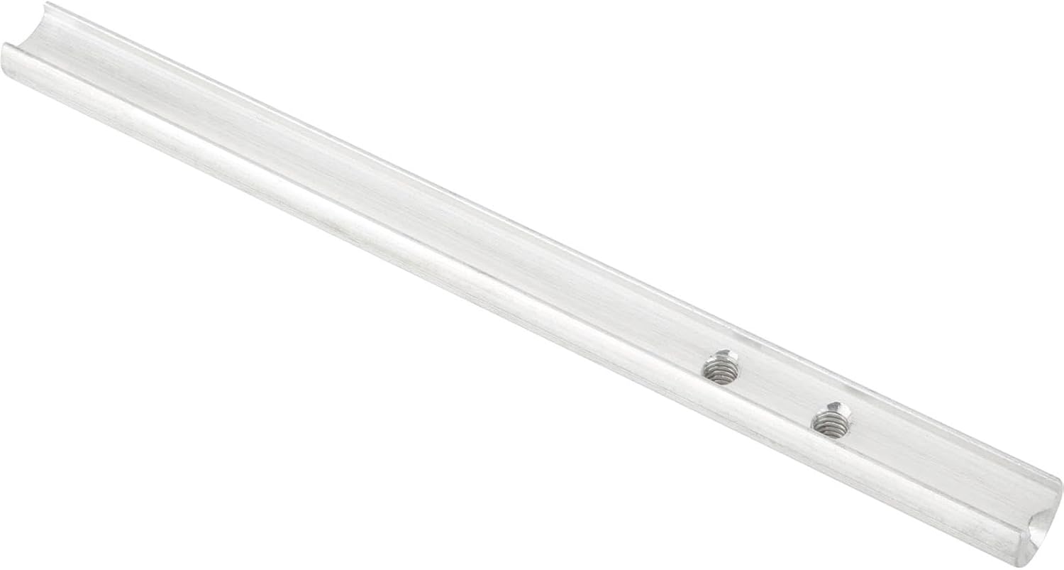 Aluminum Windshield Slug Material With Holes, 9 Inch