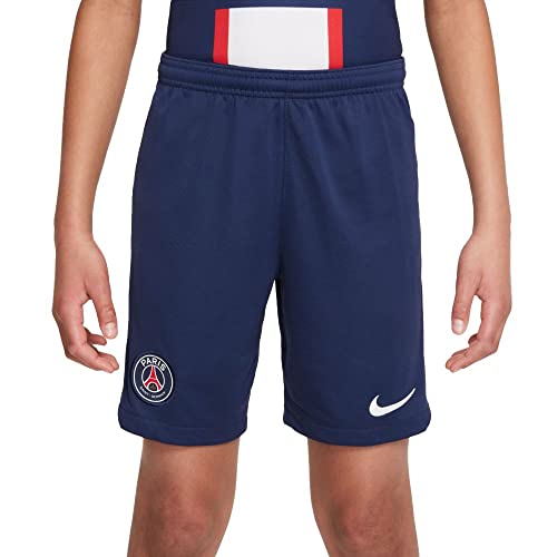 Paris Saint-Germain FC DM2226 Season 2022/23 Official Shorts Men’s Midnight Navy/White/White XS