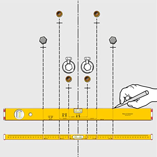 Niveau à bulle STABILA Type 80 m de 60cm pour installation précise - 4