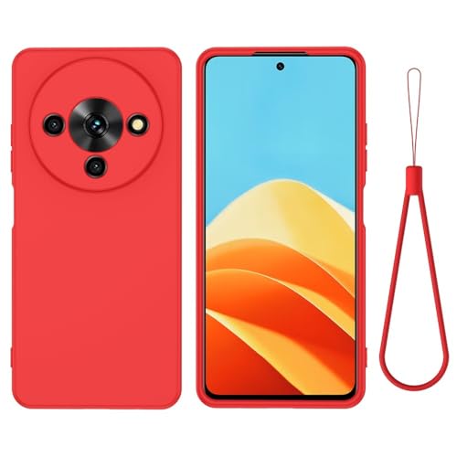 Coque ZTE Axon 60 Lite silicone rouge protection arrière souple