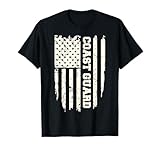 US Coast Guard American Flag Distress T-Shirt