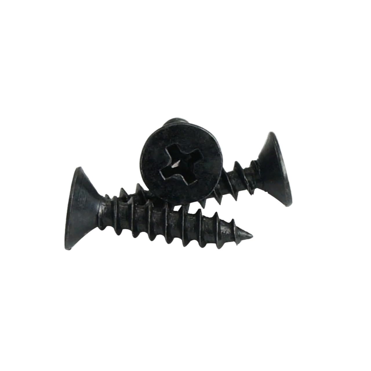 1000pcs Black Self Tapping Screws Countersunk Flat Head Electronic Small Wood Screws(10mm,M4)