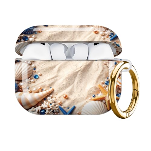 AirPod Pro 3�p�n�[�h�ی�P�[�X �ϏՌ��� ��v�ȃV�F�� �L�[�`�F�[���t�� �L���[�g�ŃX�^�C���b�V���ȃf�U�C�� (�L�k�q�g�f �p�[�� �T���h�R�[����)