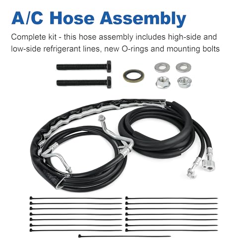 926-837 Rear Auxiliary Air Conditioning Line Kit Compatible with 2015-2019 Chevrolet Suburban, GMC Yukon XL, Cadillac Escalade ESV-Replaces ‎23443879; 23499086; 84170679; 84524267 by Outopakkle - Image 5