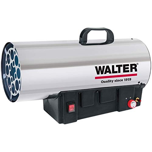 Gasheizgebläse Walter Gasheizkanone XXL aus Edelstahl