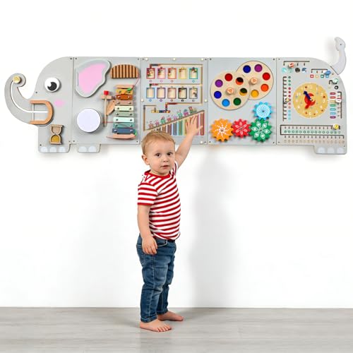 5FT Large Elephant Activity Wall Busy Board