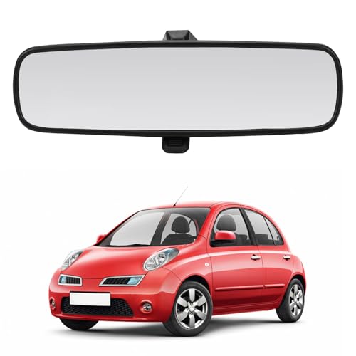 Opaltool Rétroviseur Intérieur Compatible avec N-issan Micra K12 K13 2003-2022, Rétroviseur Intérieur