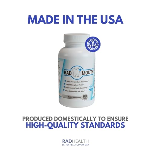 Rad Mouth Prevents Gum Recession, Strengthen Teeth, Teeth Sensitivity, Jaw Bone, Gums, Sensitivity Will be Reduced