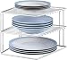 Produktbild Metaltex 364202095 Silos Eck-Schrankeinsatz, 2-Etagen, 1 - Pack, weiß