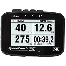 NK Sports SpeedCoach OC 2 مع حزمة تدريب ، للتجديف ، بدون مصد