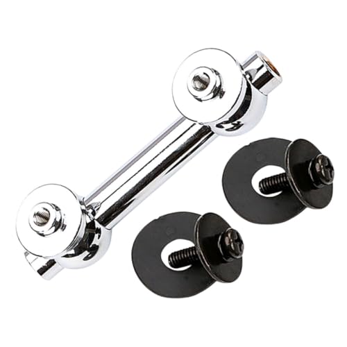 Holibanna 1Set Premium Dual End Drum Lug Durable Drum Accessories for Snare and Bass Drums Replacement Parts Essential for Drum Enthusiasts Silver