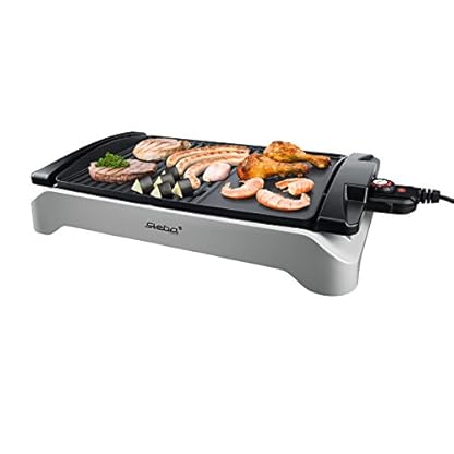Steba VG 101 BBQ Tischgrill | große Grillfläche 43 x 30,5 cm | stufenlose Temperaturregelung für optimale… – Bild 3