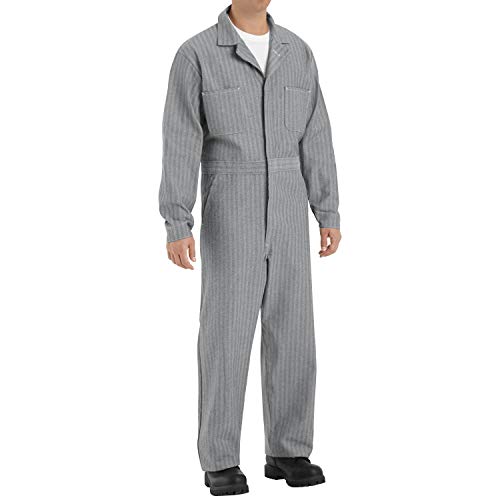 Red Kap Button-Front Cotton Coverall