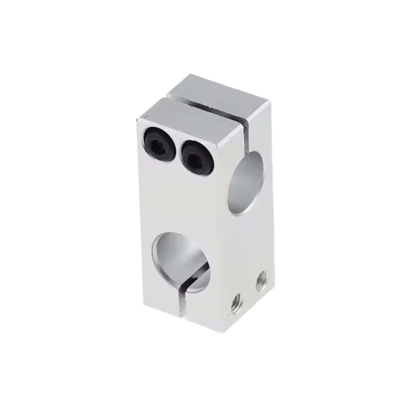Support de fixation d'arbre en alliage d'aluminium, 1 pièce, pince de fixation de pilier avec arbre de guidage parallèle fileté(Bore diameter - 30mm)