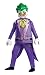 Disguise Joker Deluxe Child Costume, Purple, Size/(4-6)