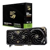 ASUS ROG Astral GeForce RTX 5090 Edition 20 OC Quad-Fan Gaming Graphics Card, 32GB GDDR7, PCIe 5.0, Detachable Curved AMOLED Display, Liquid Metal & Vapor Chamber Cooling, Black