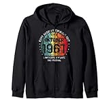 Photo Gallery 60° compleanno monouso da ottobre 1961 60 anni vintage felpa con cappuccio Photo Gallery 60° compleanno monouso da ottobre 1961 60 anni vintage felpa con cappuccio