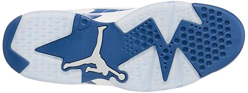 Image of Nike Jumpman MVP Mens Basketball Shoes (White /Neutral Grey /Industrial Blue) Size 7
