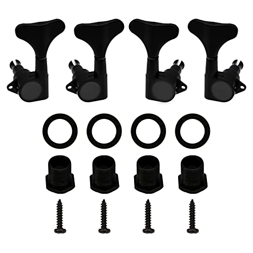 4Pcs Yootones Sealed Bass Tuning Pegs Machine Heads 2R2L Compatible