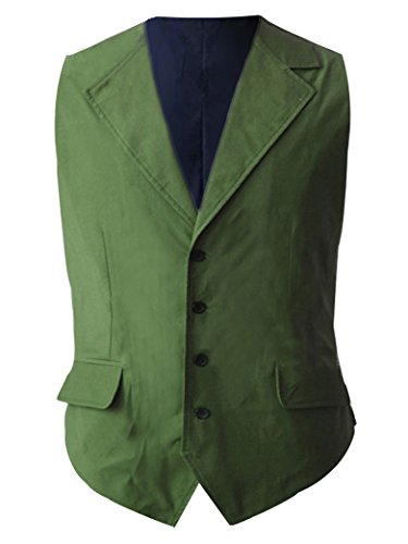 Preisvergleich Produktbild Manfis Cosplay Kostüm Clown Weste Grün XL