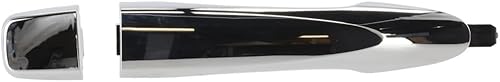 KarParts360 Manija de puerta exterior para Nissan Murano 2015-2021, lado del pasajero, delanteratrasera, cromada, mango y cubierta, repuesto para