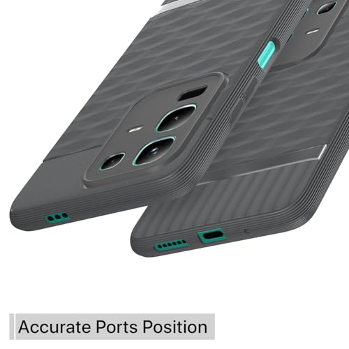 Image of Outlouders Back Cover for Infinix Note 50x 5G | Full Camera Protection | TPU Soft Flexible Shockproof Bumper Case (Grey)