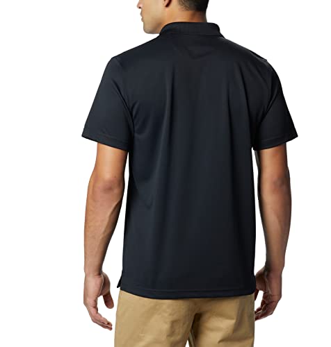 Polo Columbia Utilizer noir l&eacute;ger et respirant taille S