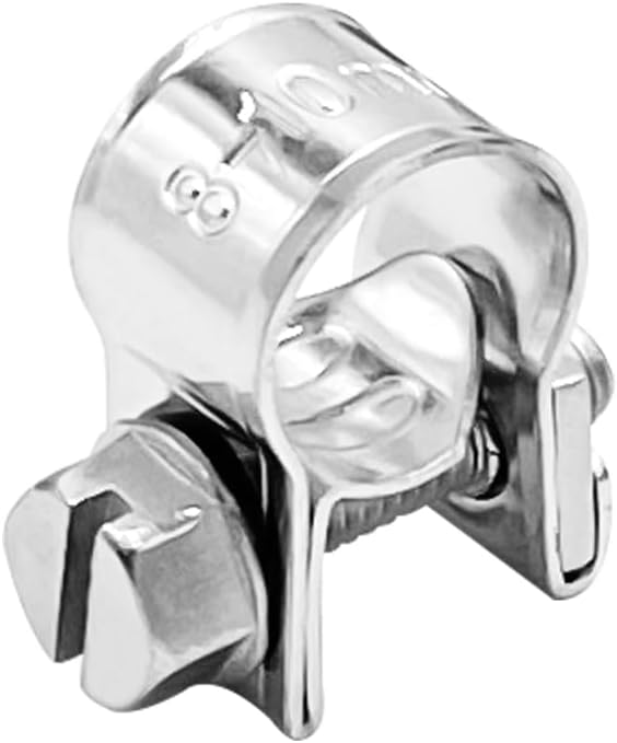 Abraçadeiras Mini para Mangueira de Injeção de Combustível LAR-ME 0,32 cm – Kit com 20 unidades