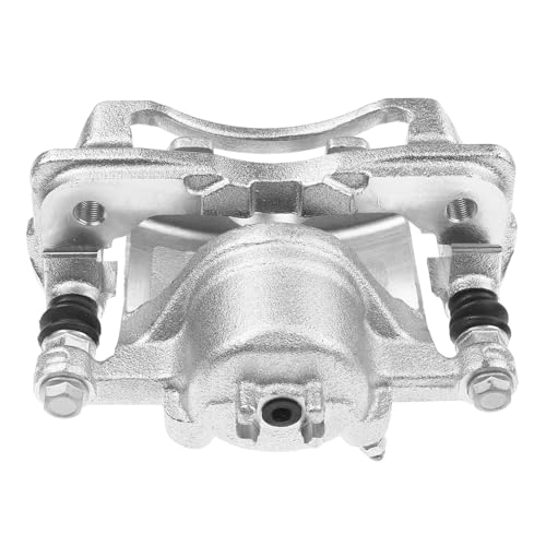 Image of Detroit Axle - Front Right Brake Caliper for 2003 2004 2005 Honda Civic 2002-2006 Acura RSX Disc Brake Caliper with Bracket Assembly Replacement