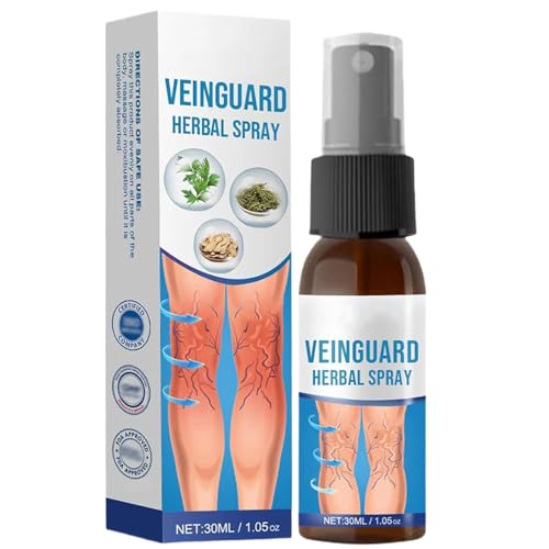 Spray Hierbas Protección Venas, 30ML Tratamientos Venas Varicosas Aerosol Piernas, Alivios Ven-a Varicesas Tratamientos Calmantes Aerosole, Profesional Alivios Varicosos Cuidados Curación Pierna