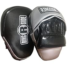 Ringside Limited Edition Panther Punch Mitts for Boxing & MMA - Durable Synthetic Leather, Snug Hand Compartment, Thickly Padded Wrist Strap