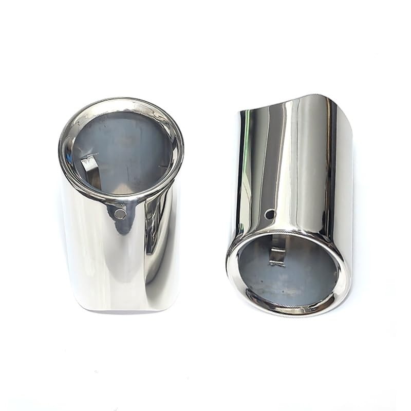 Silencieux d'échappement BMW Série 5 F10 F11 E60 chromé pour embout de canule arrière de voiture